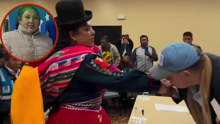 Mujer fingió ser campesina para apoyar la campaña de López Aliaga en Puno
