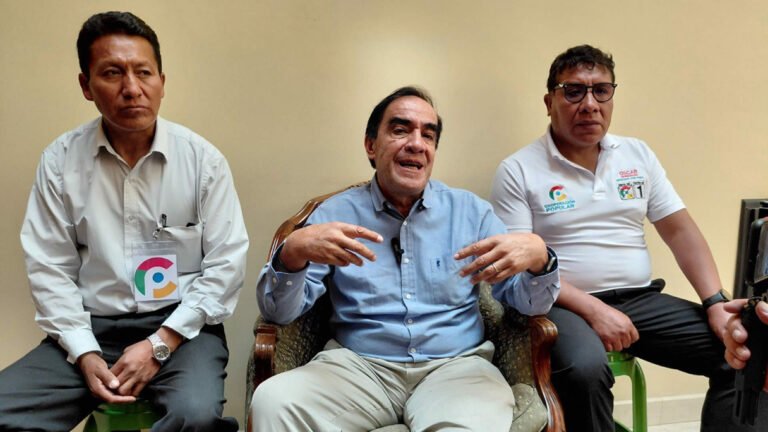 Lescano marca distancia con Carlos Zevallos y asegura que no participa en su campaña a la presidencia