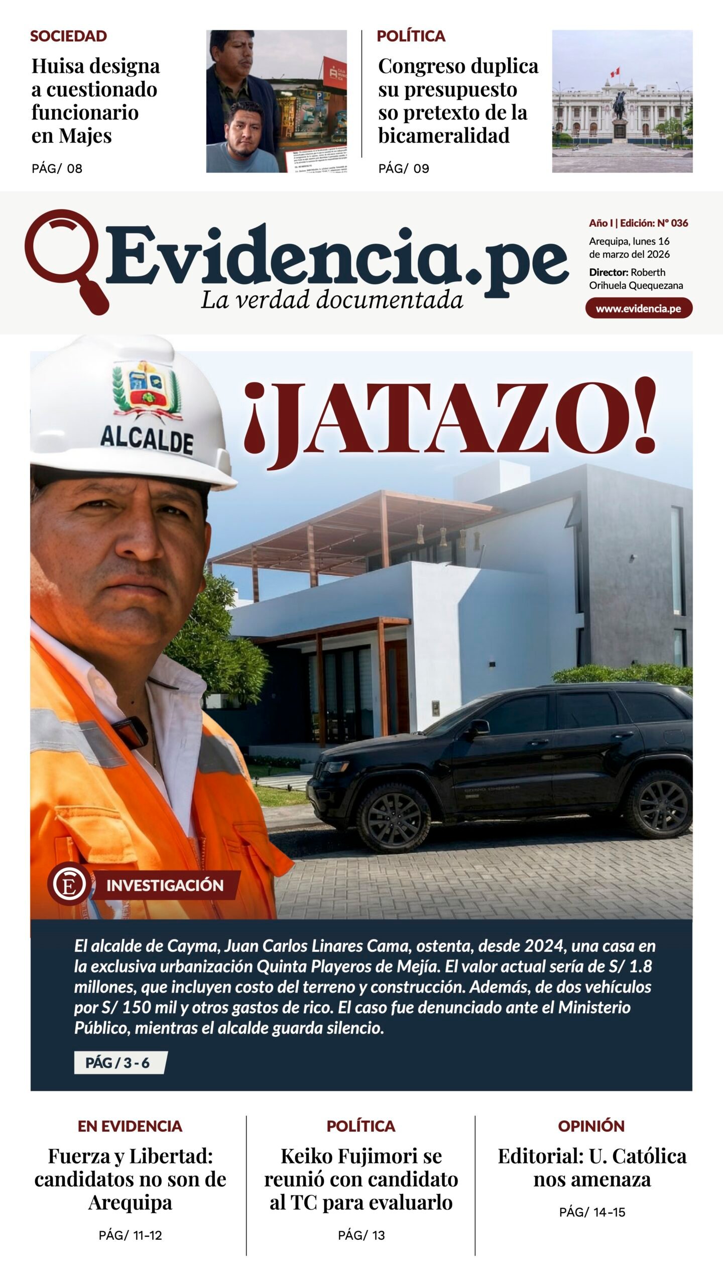 Evidencia edicion 36