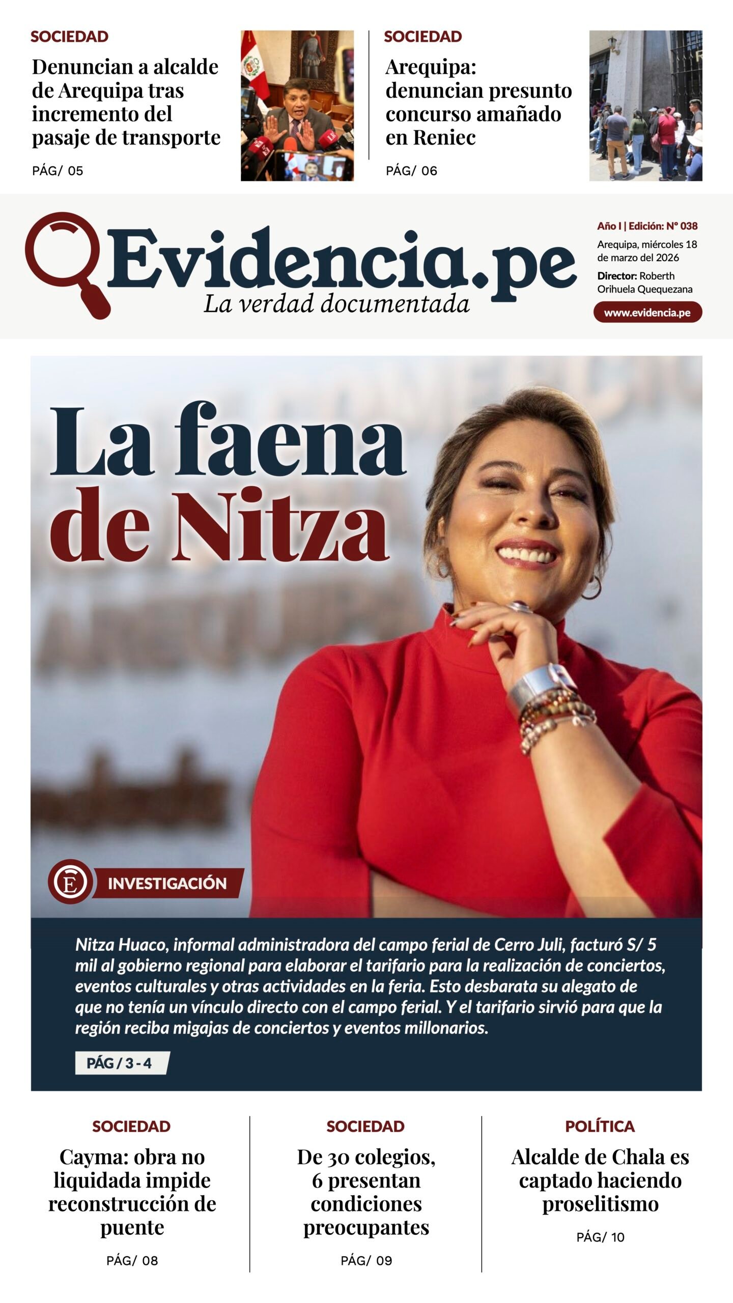 Evidencia edicion 38
