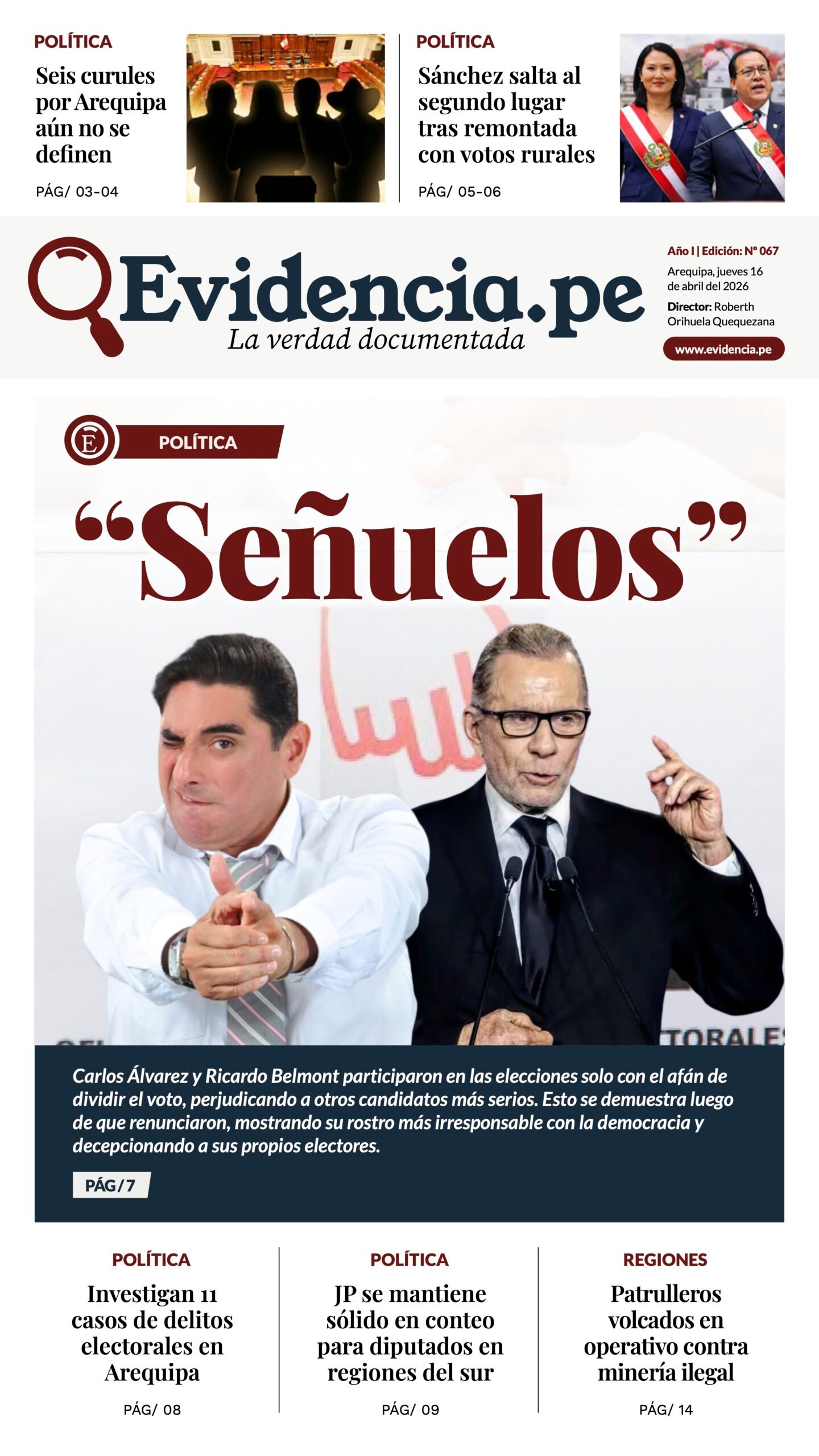 Evidencia edicion 67
