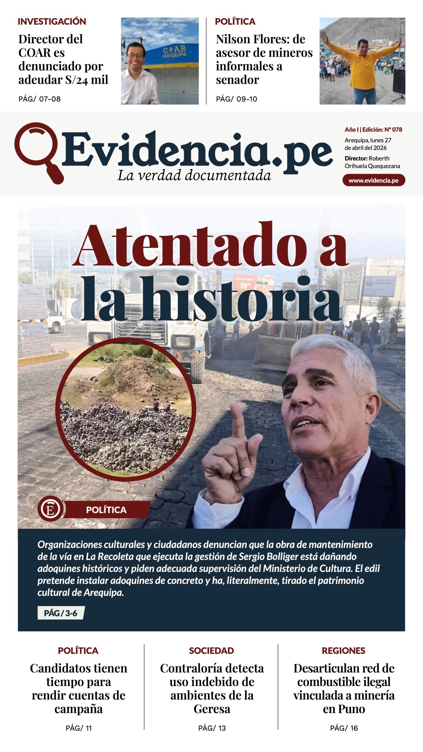 Evidencia edicion 78