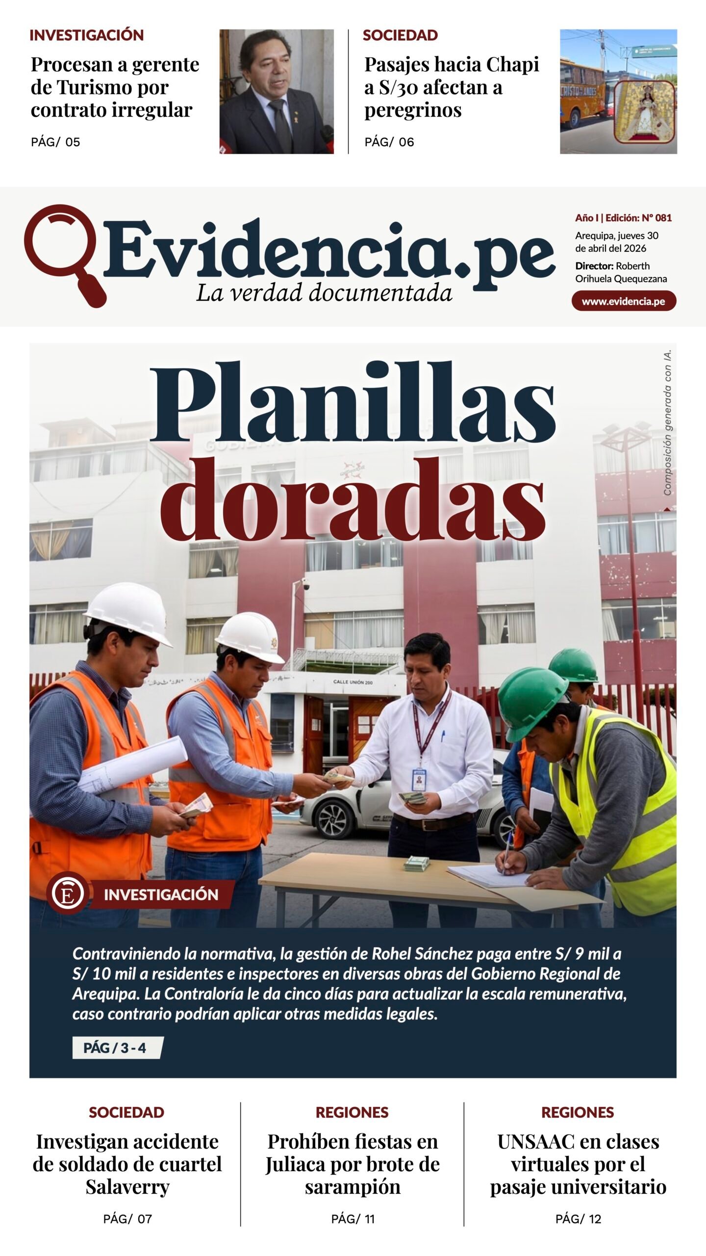 Evidencia edicion 81