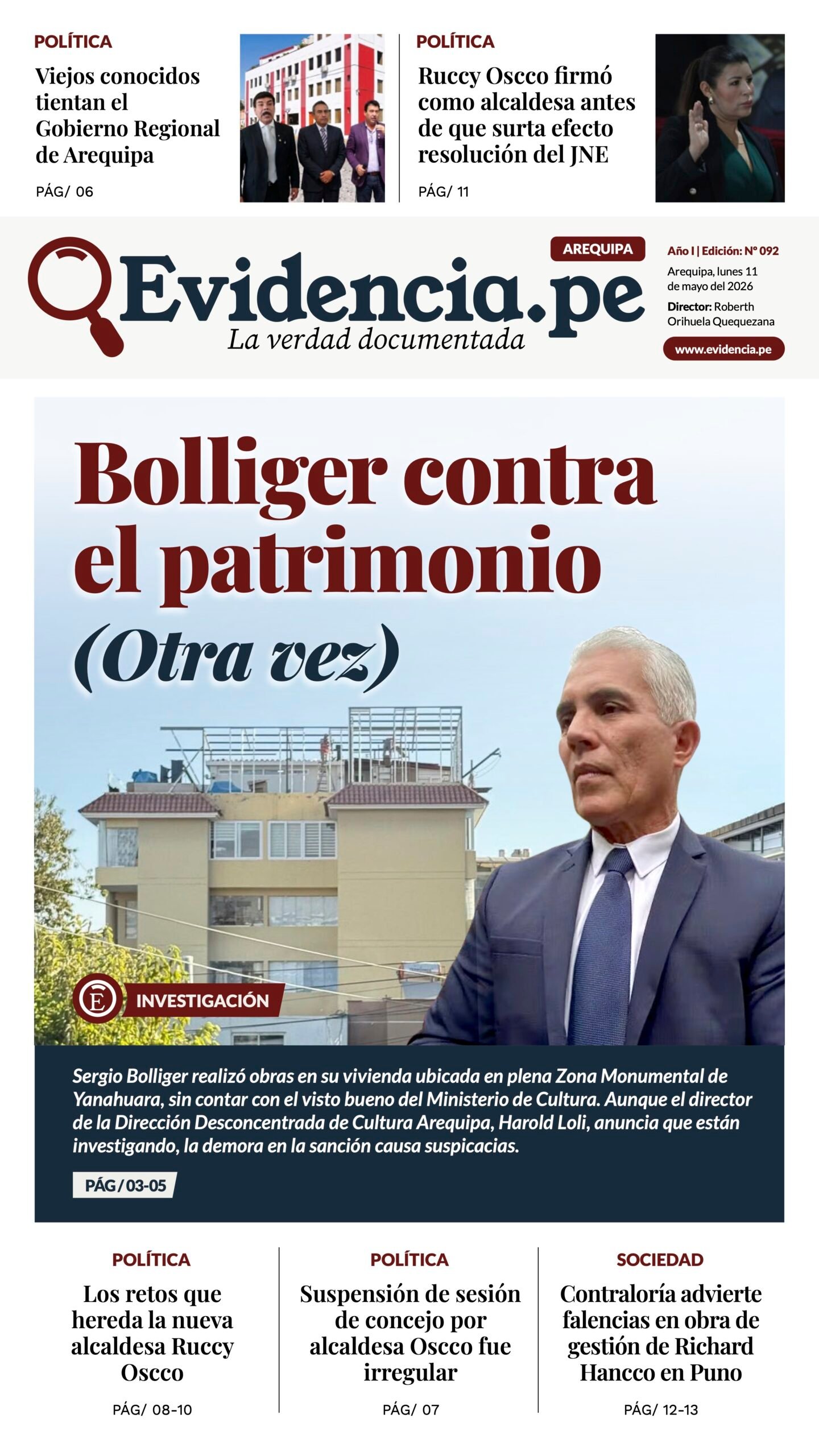Evidencia AQP Edicion 92
