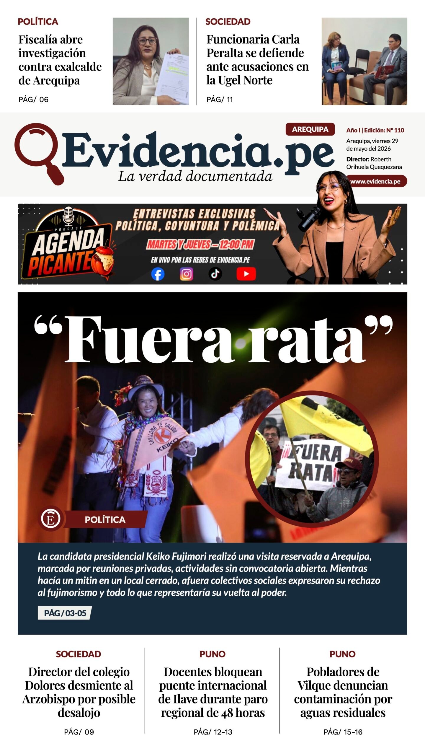 Evidencia AQP edicion 110