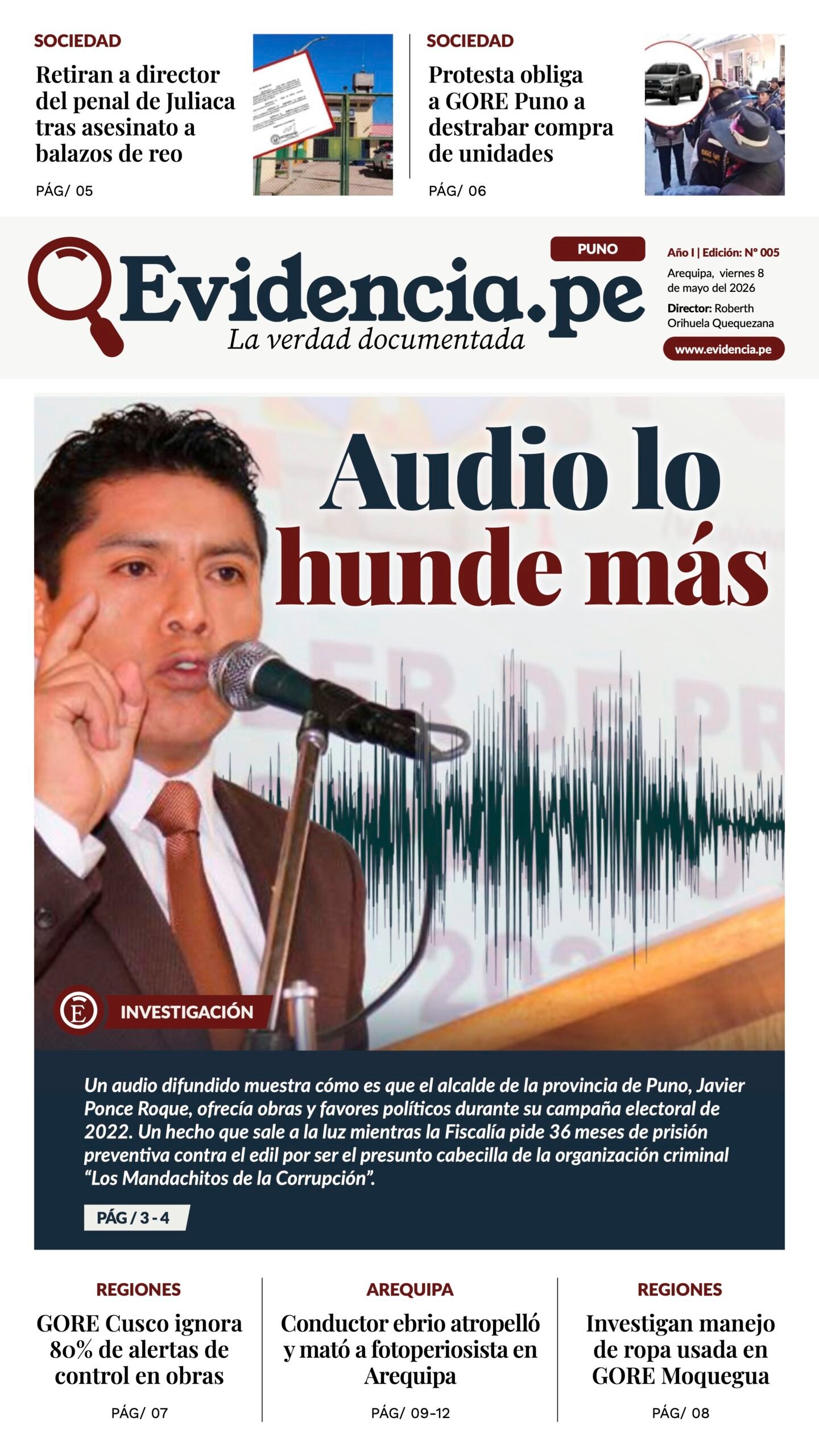 Evidencia Puno Edicion 5