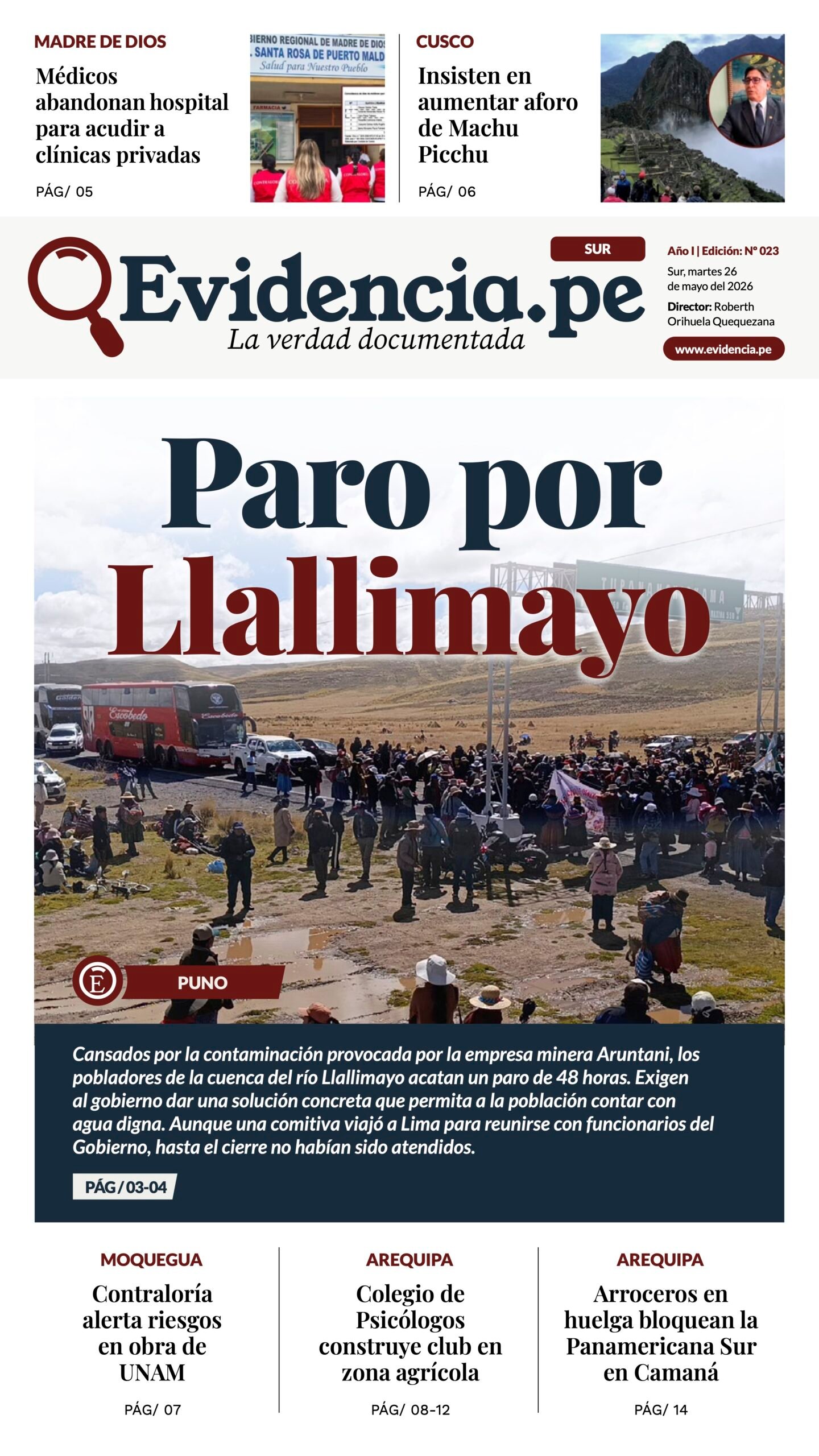 Evidencia SUR edicion 23
