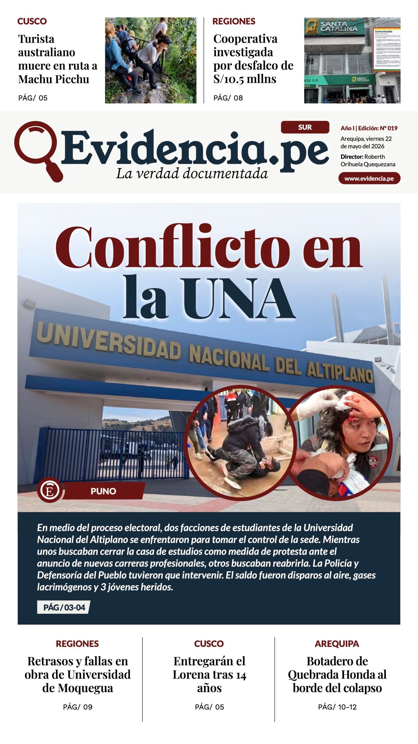 Evidencia Sur edicion 19