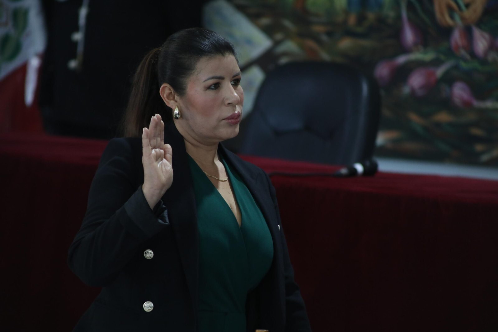 La nueva Alcaldesa de Arequipa, Ruccy Oscco visitó diferentes inmediaciones el ultimo fin de semana como el mercado San Camilo.