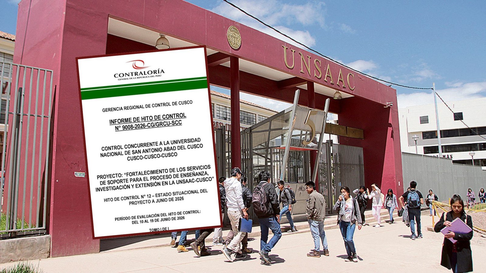 Cusco Alertan graves fallas en nueva infraestructura de la UNSAAC