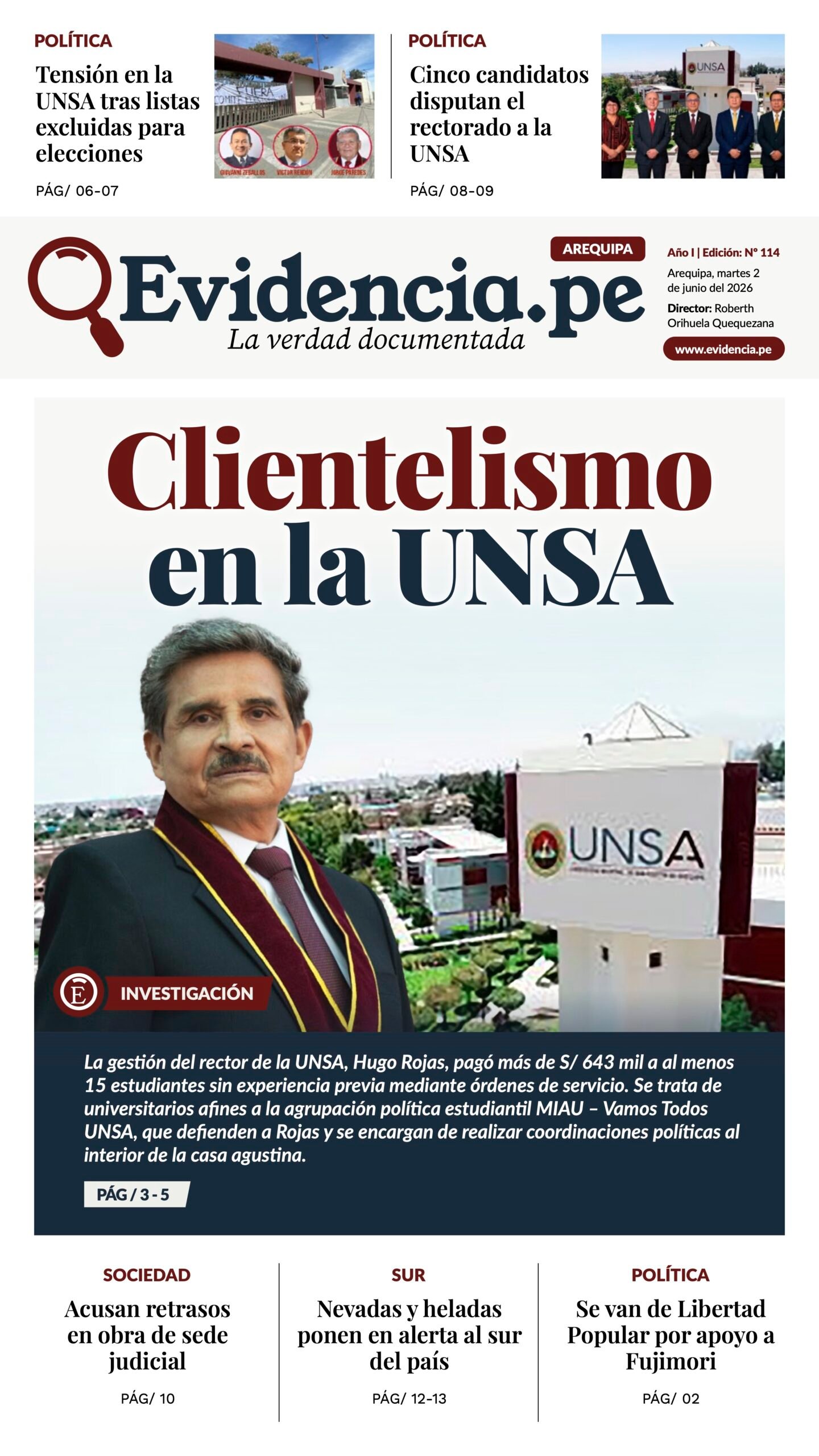 Evidencia AQP edicion 114