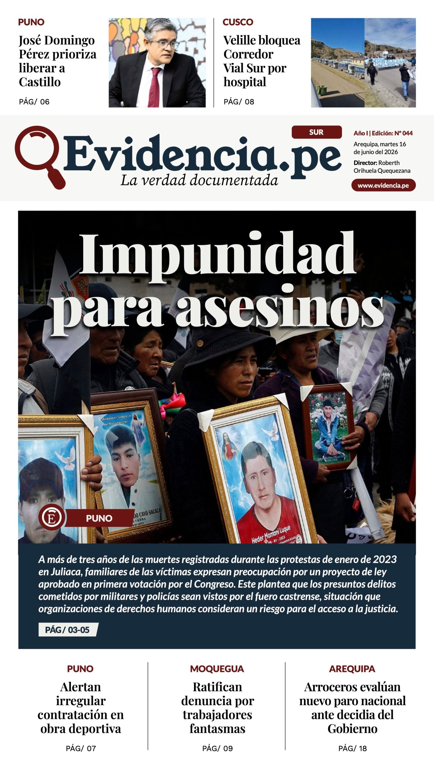 Evidencia SUR 44