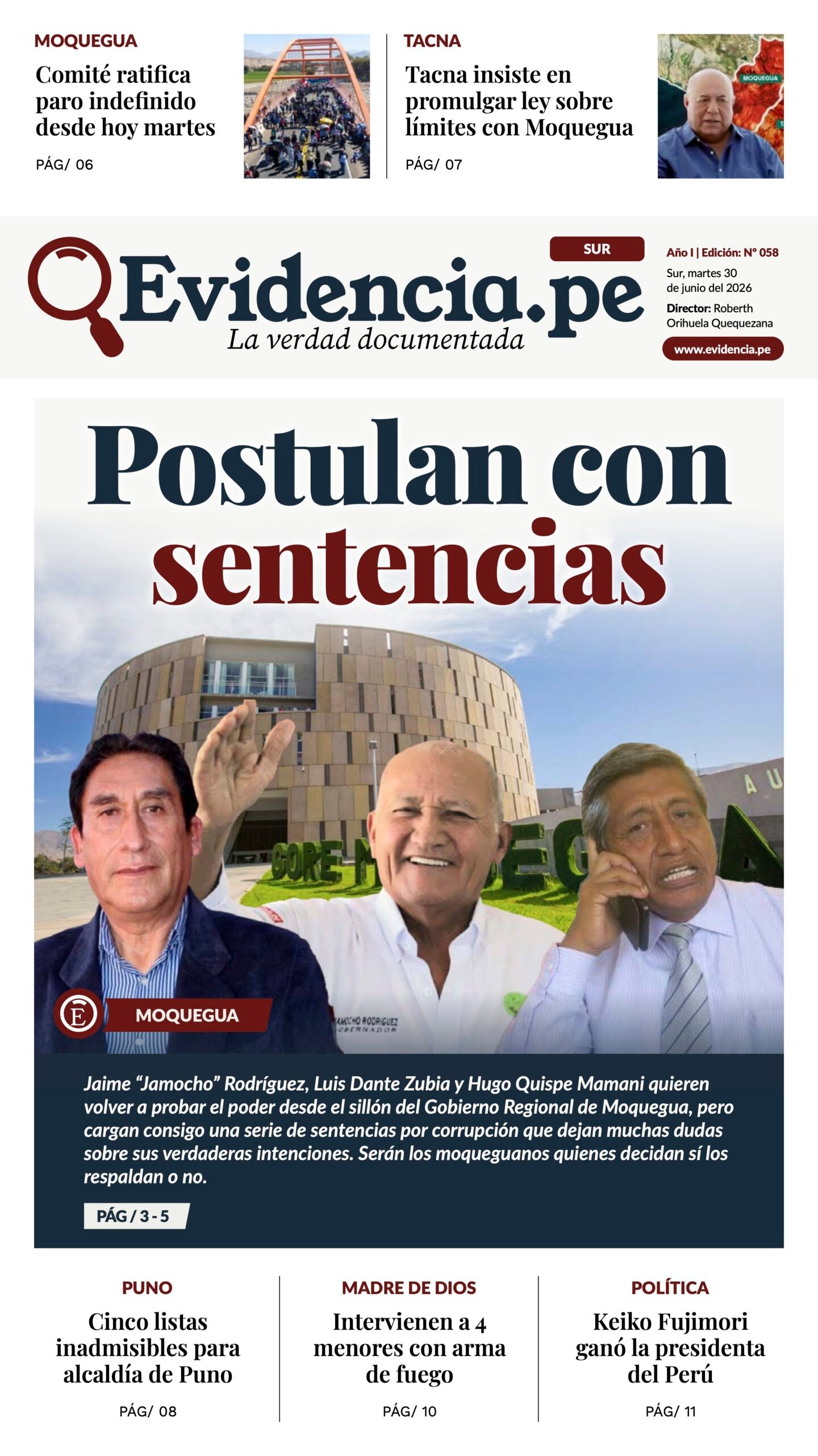 Evidencia SUR 58