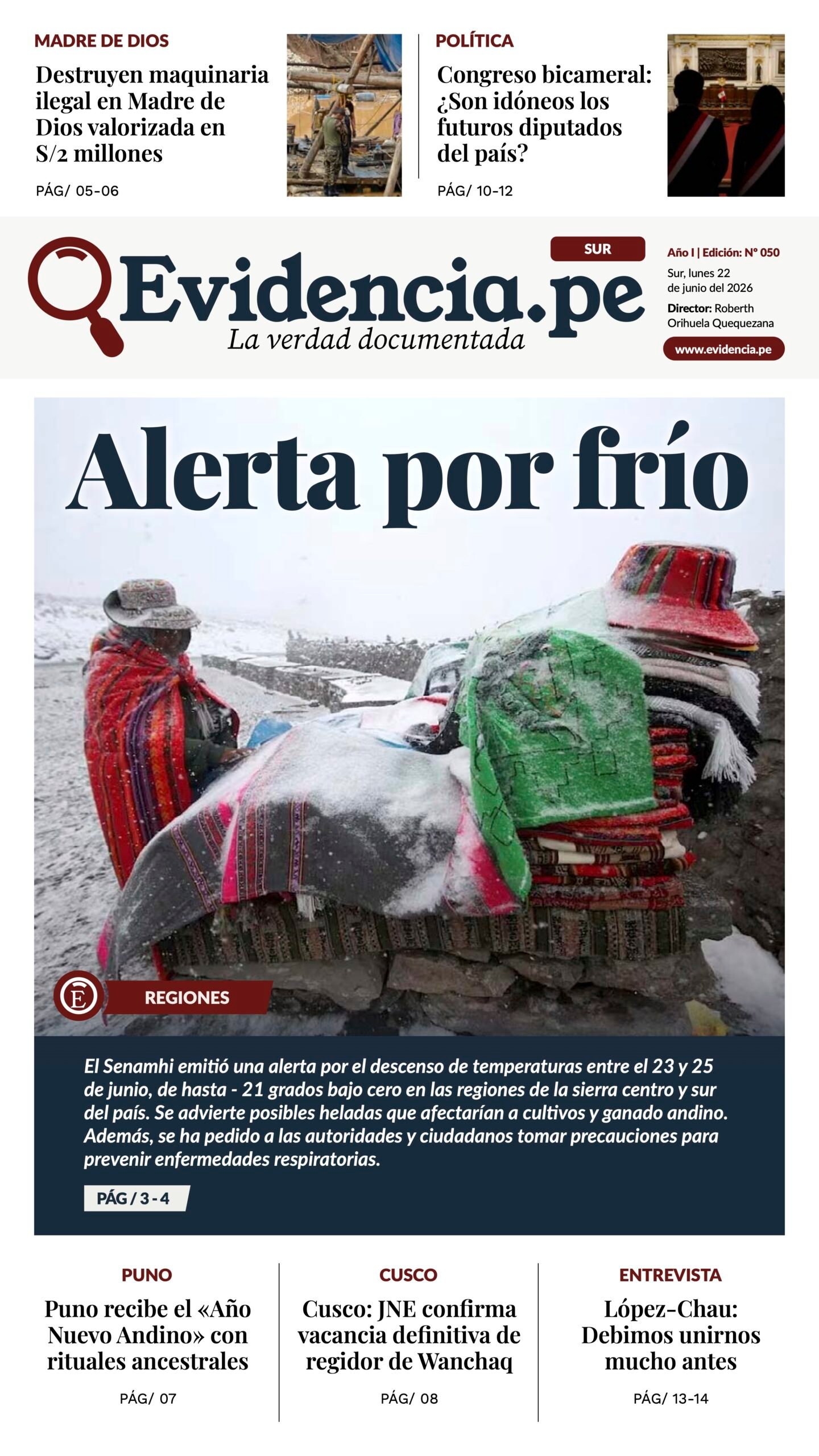 Evidencia Sur 50