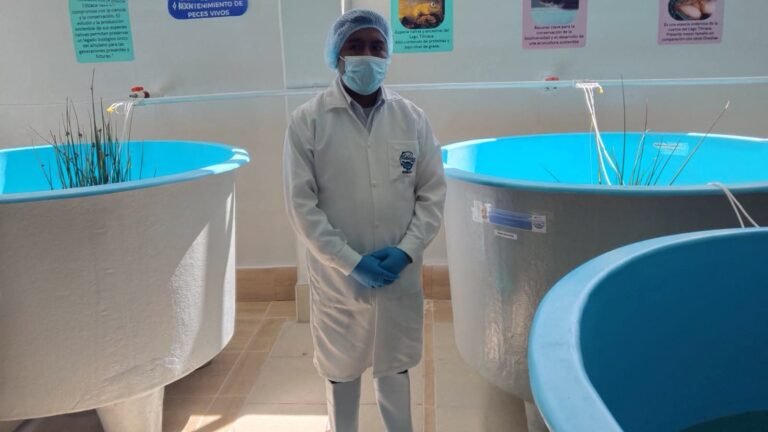 Laboratorio lago titicaca