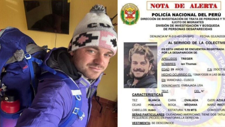 Turista desaparecido cusco