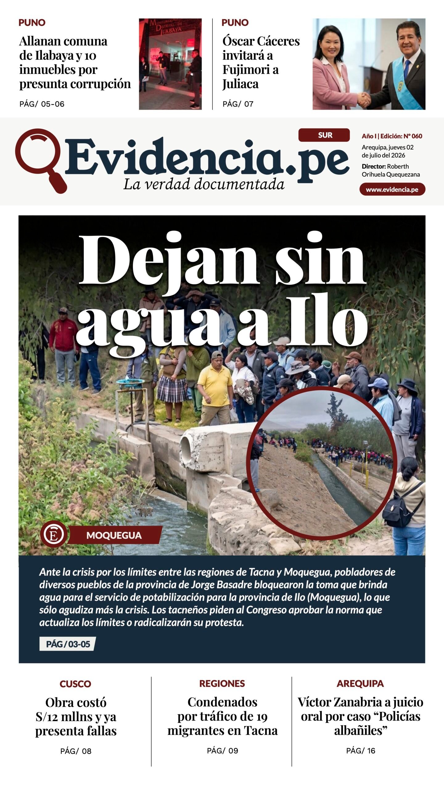 Evidencia SUR 60