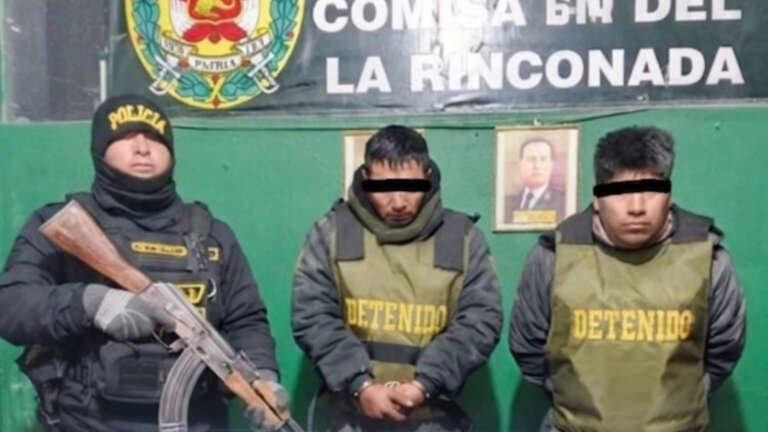Persecución policías Puno