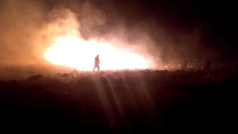 Incendio puno