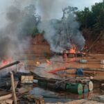 Operativo destruye infraestructura minera ilegal