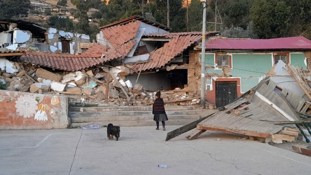 Sismo en Junín