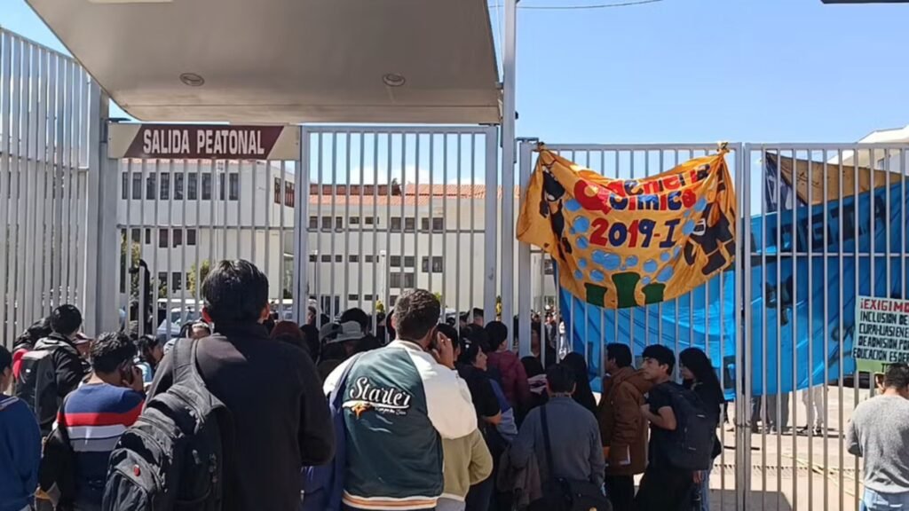 UNSAAC Protesta