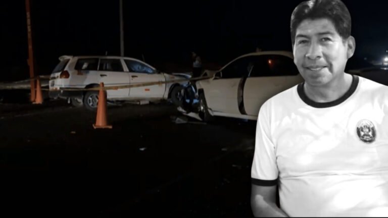 Choque accidente en Tacna