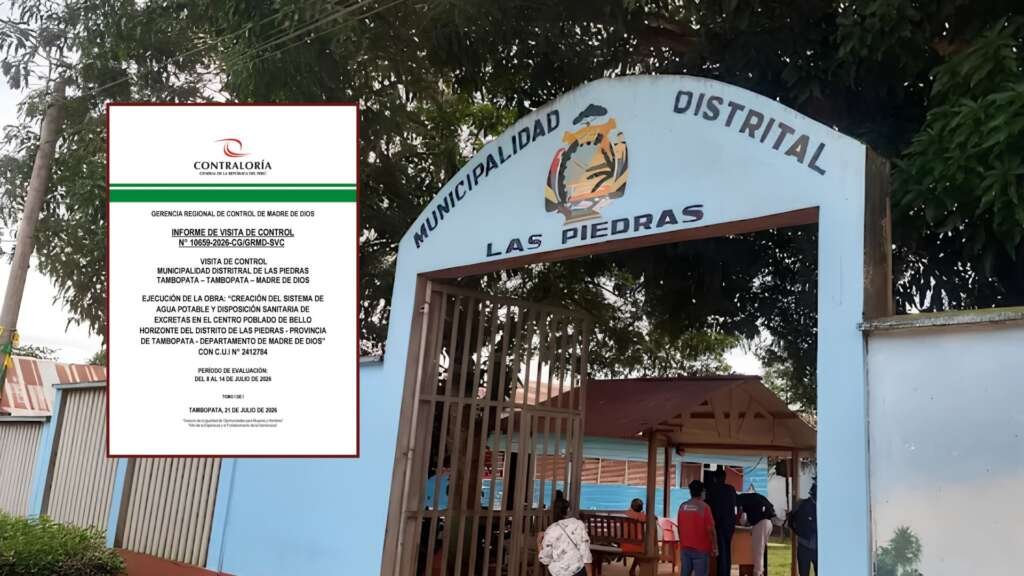 Contraloría Madre de Dios Agua