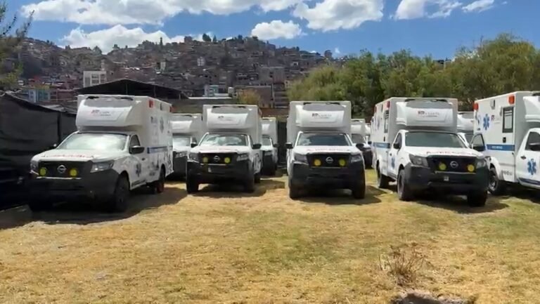 Ambulancias abandonadas