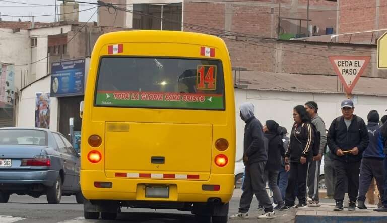 Paro de transportistas de Tacna