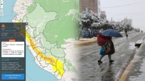 Senamhi lluvias y nevadas
