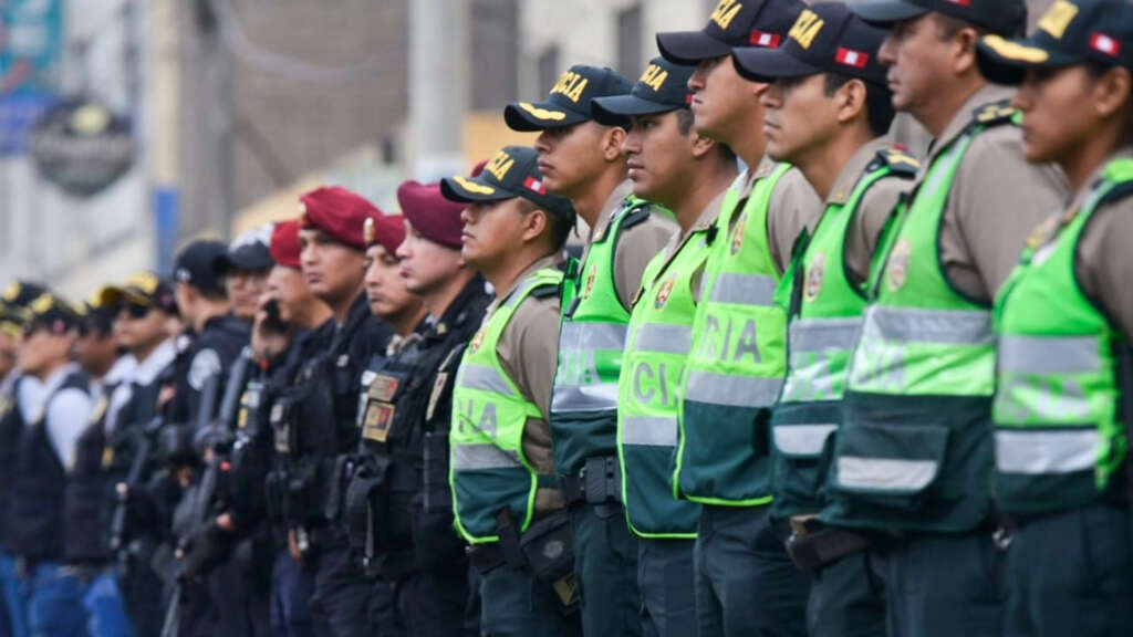 policía