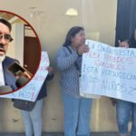 Alex paredes protesta