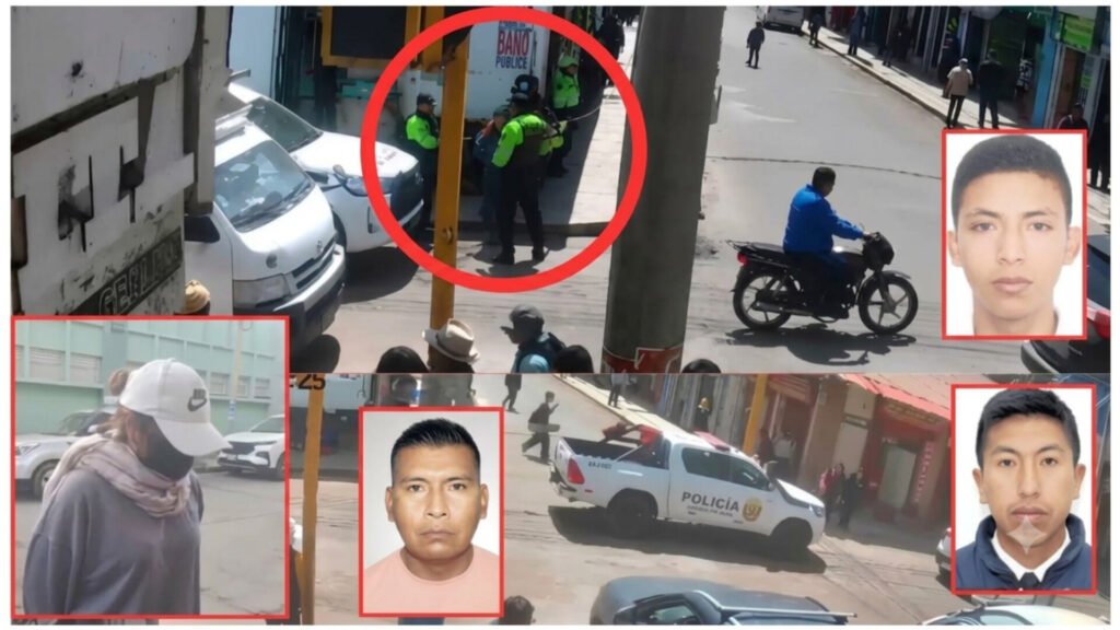 Puno robo policías