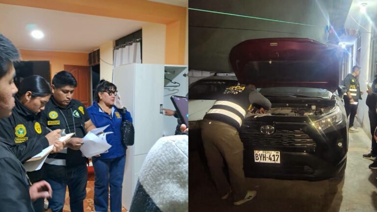 Allanamiento pocollay Tacna