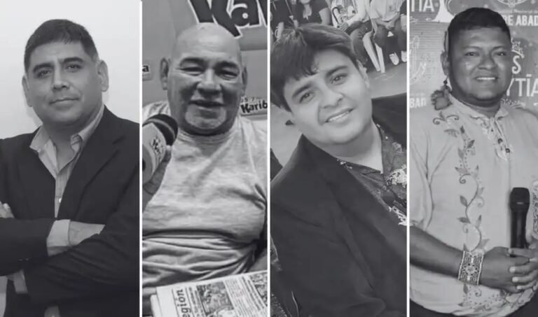 Periodistas muertos