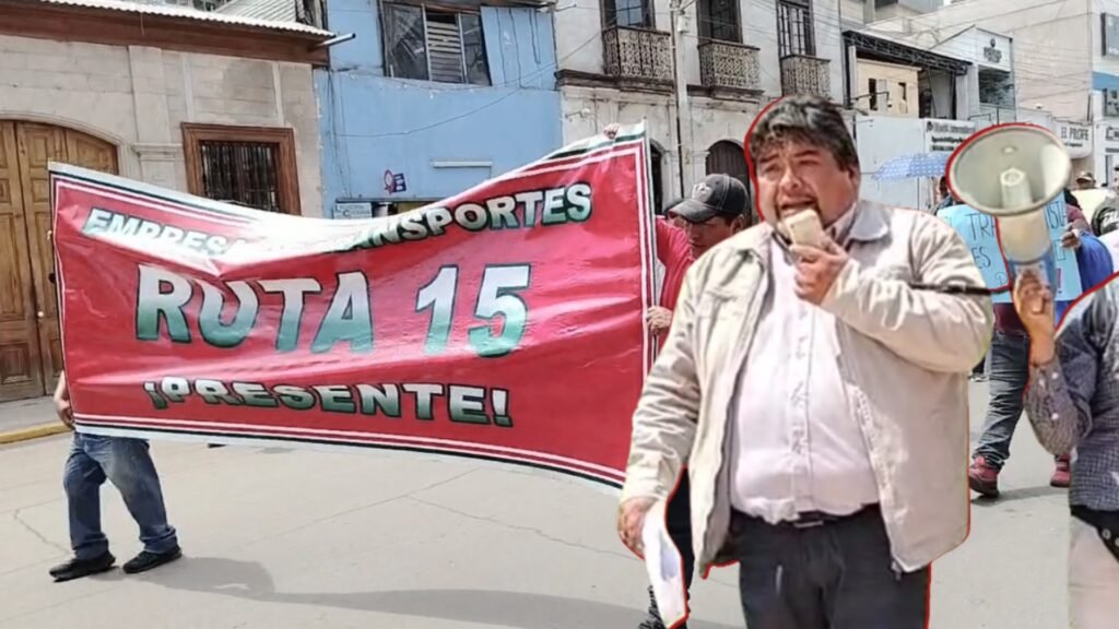 Transportistas acatan paro de 48 horas en Tacna