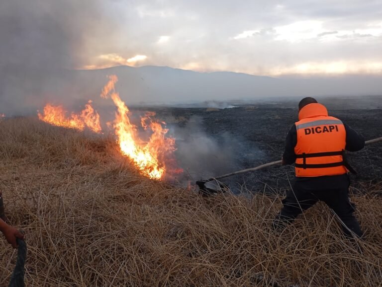 Uros incendio