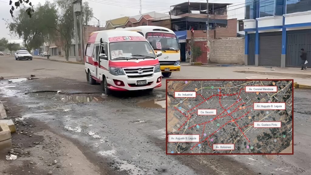 Casi 200 baches en Tacna