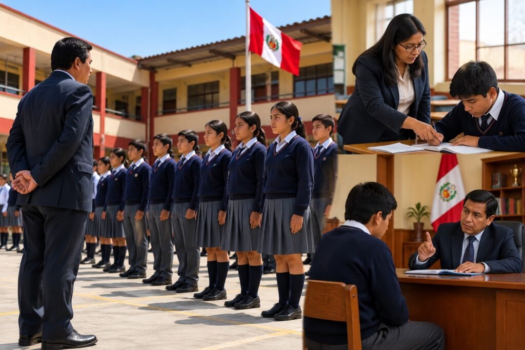 Disciplina escolar en Perú