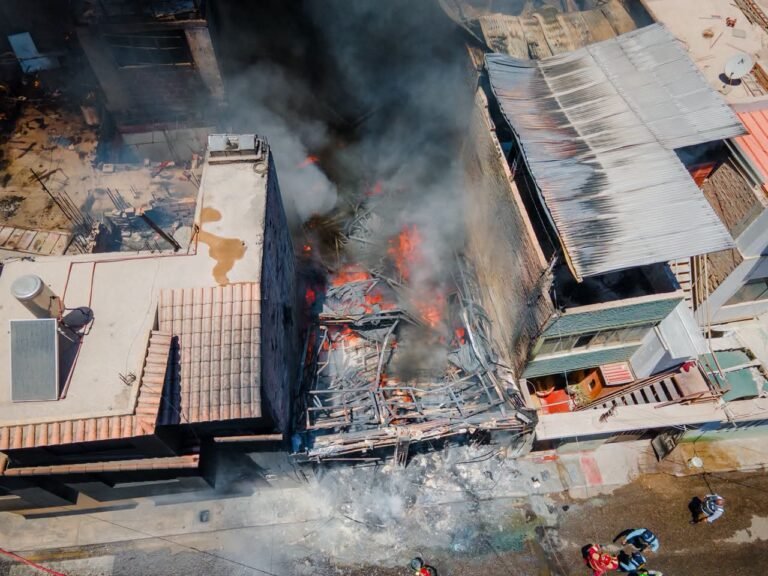 Incendio moquegua