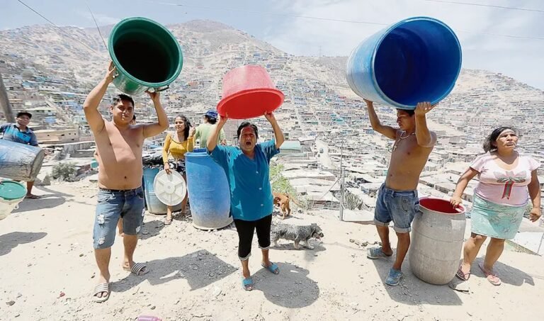 Fenomeno del niño sin agua