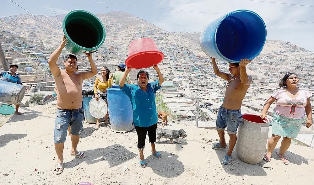 Fenomeno del niño sin agua