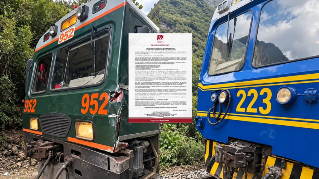 Choque de trenes