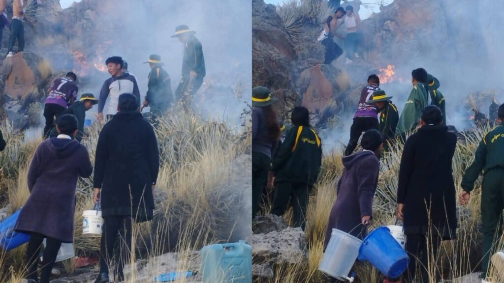 Incendio Puno