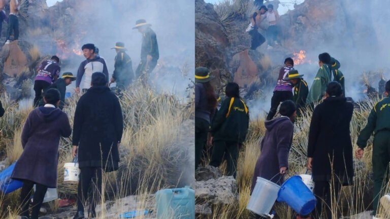 Incendio Puno