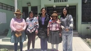 Legisladoras Cusco muerte de joven Sicuani comisaría