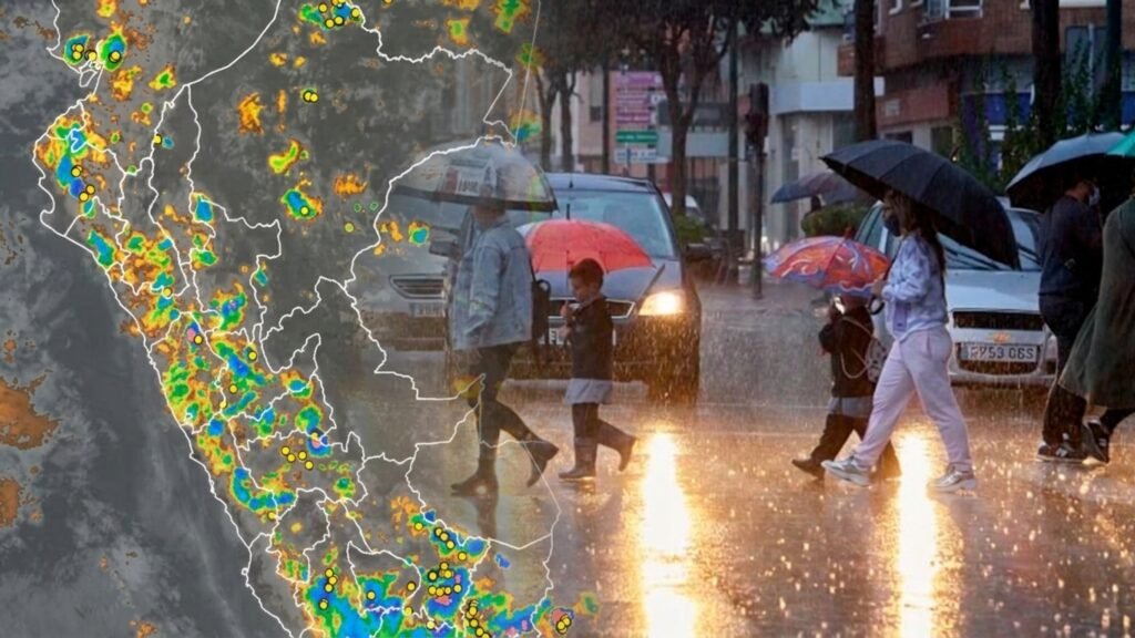 Senamhi emite alerta roja por lluvias en el sur del Perú