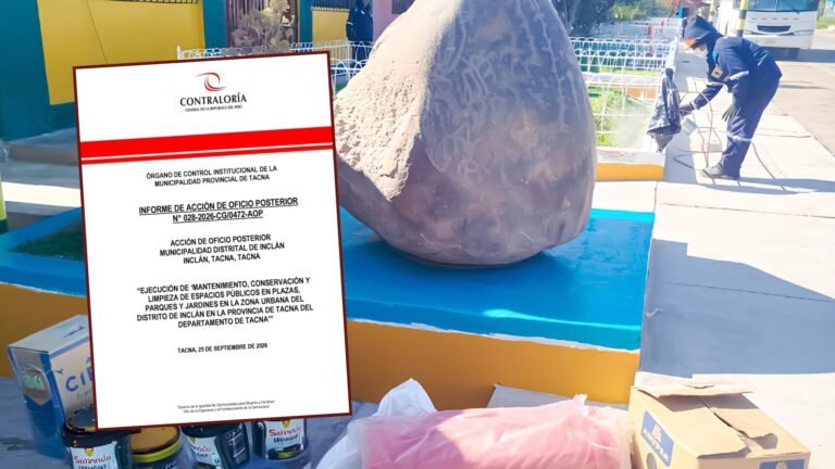 Tacna Detectan irregularidades Inclán